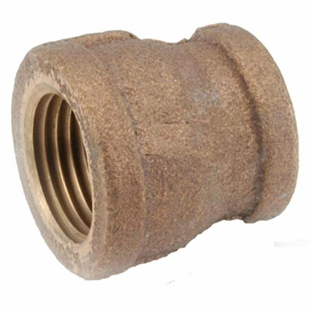 ANDERSON METALS 738119-1608 .5 x 1 in. Red Brass Reducing Coupling 134133